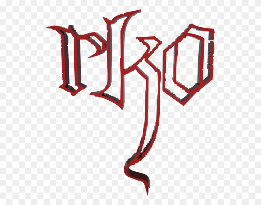 543x600 Wwe Rko Logo Randy Orton Rko, Texto, Cruz, Símbolo Hd Png