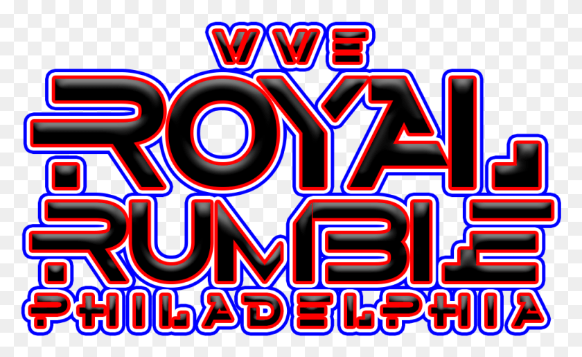 977x571 Wwe Royal Rumble 2018 Graphic Design, Light, Neon, Lighting HD PNG Download