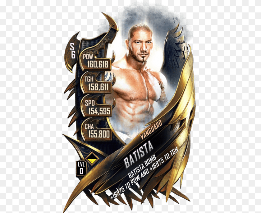 Wwe Supercard Vanguard Cards, Advertisement, Poster, Adult, Person PNG