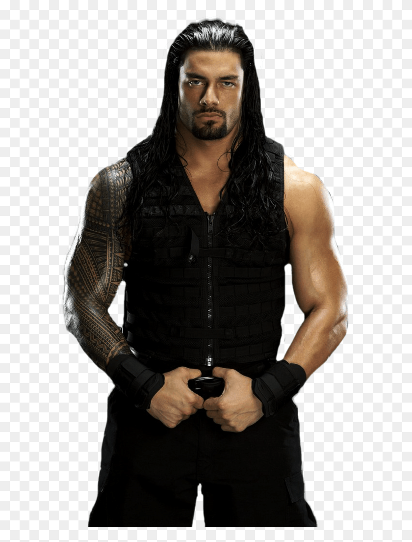 600x1044 Wwe Superstar Roman Reigns Wwe Shield Roman Reigns, Person, Human, Clothing HD PNG Download