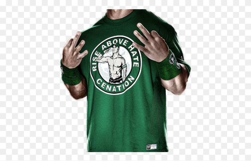 439x481 Wwe Svr 2011 John Cena, Clothing, Apparel, T-shirt HD PNG Download