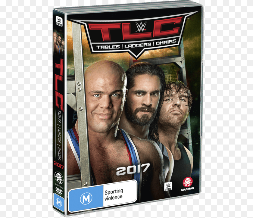 Wwe Tlc Tables Ladders Amp Chairs 2017 Dvd, Adult, Male, Man, Person Transparent PNG