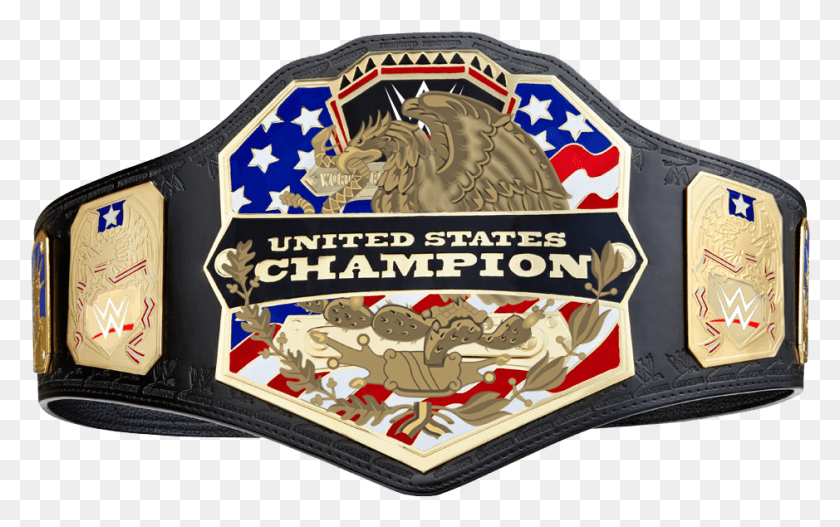 939x563 Wwe United States Championship Belt, Logo, Symbol, Trademark HD PNG Download