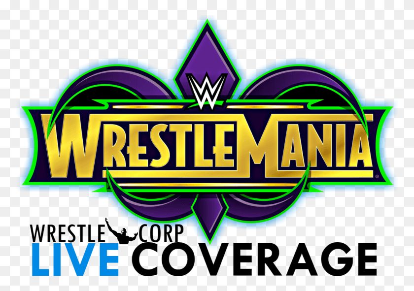 1080x736 Wwe Wrestlemania 34 Live Coverage Wwe Wrestlemania, Purple, Lighting, Text HD PNG Download