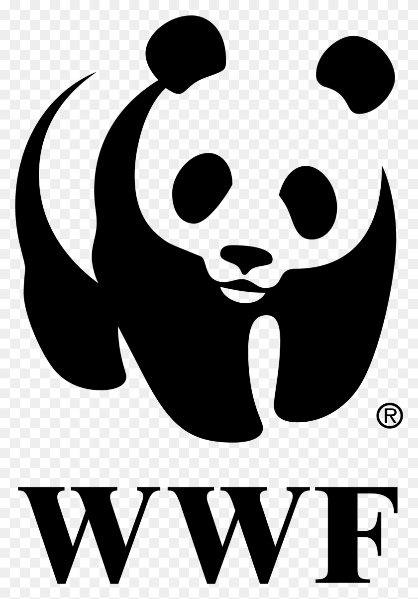 1495x2191 Wwf Logo Black And White World Wide Fund For Nature, Gray, World Of Warcraft HD PNG Download