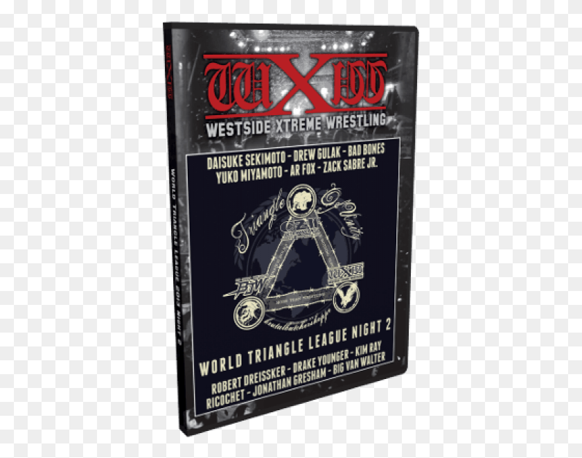 371x601 Wxw Dvd October 4 2013 World Triangle League Night Walter Wxw Transparent, Poster, Advertisement, Flyer HD PNG Download