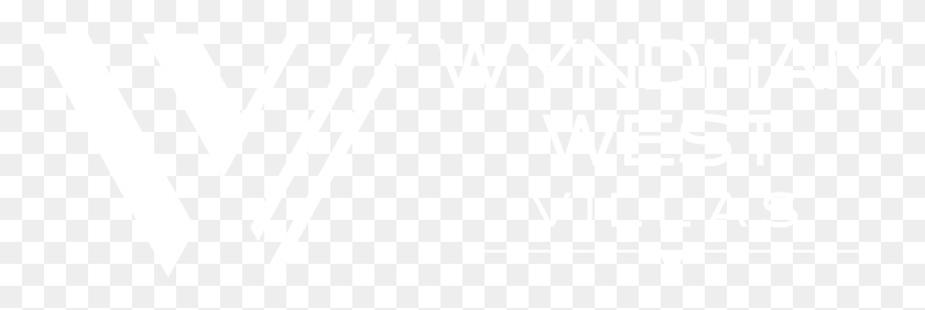 1258x359 Wyndham West Logo Длинный Белый Плакат, Текст, Алфавит, Символ Hd Png Скачать