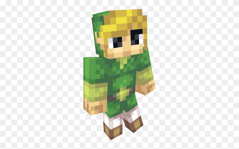 257x463 Descargar Png / Skin De Link Para Minecraft, Juguete, Alfombra, Juego Hd Png