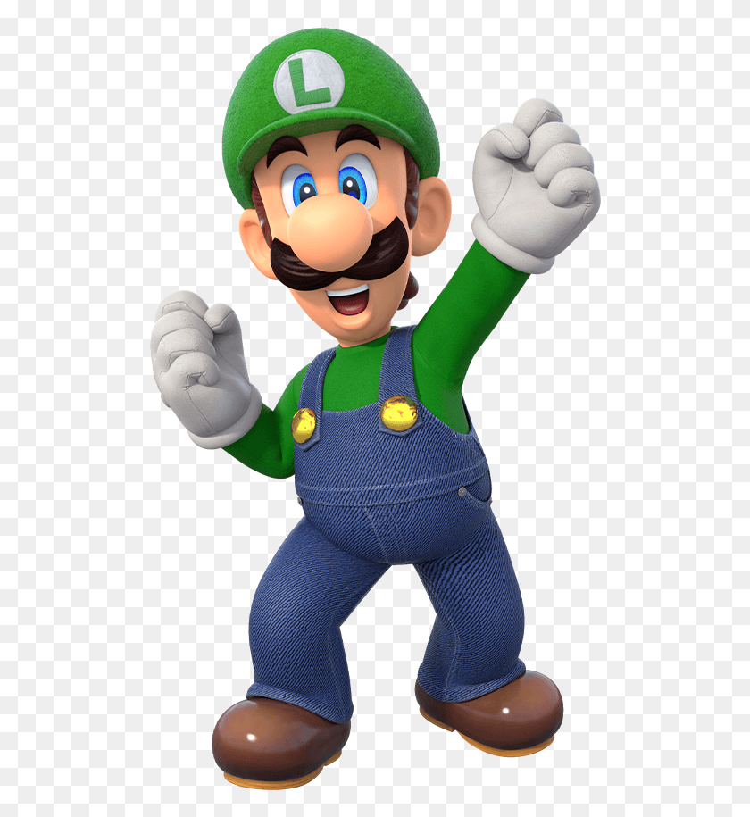506x855 X 1000 1 Super Mario Party Персонажи Луиджи, Человек, Человек, Рука Hd Png Скачать