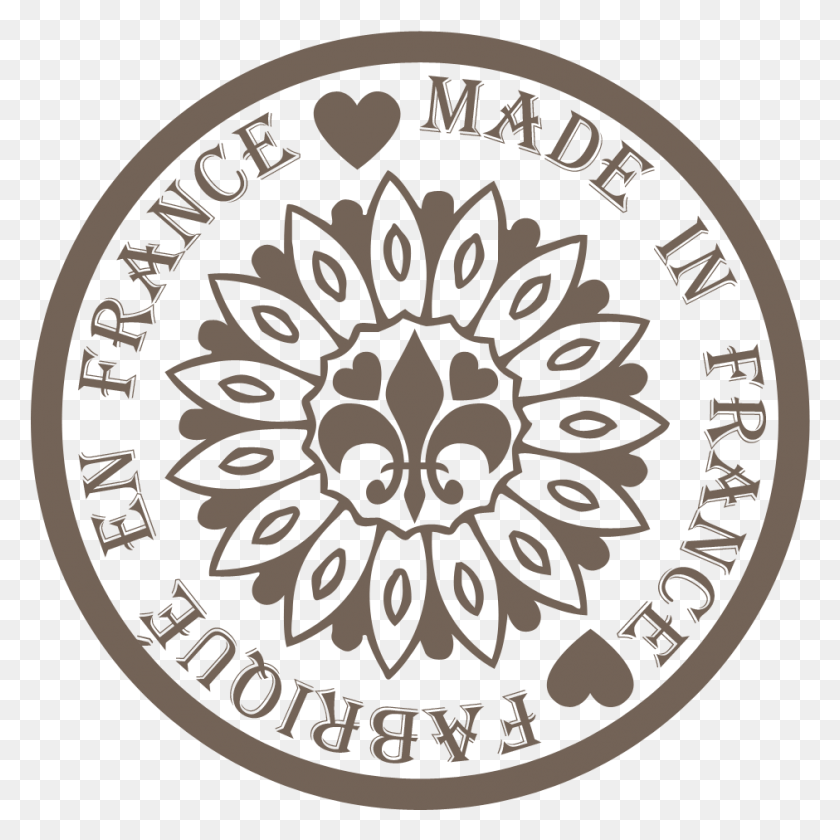 940x940 X 1000 2 Made In France Stamp, Label, Text, Logo HD PNG Download