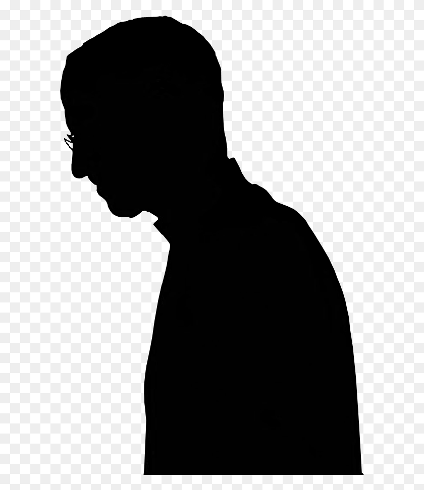 603x912 X 1000 4 Steve Jobs Silhouette Vector, Outdoors, Portrait, Face HD PNG Download