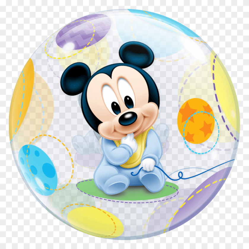 1024x1024 X 1024 38 0 Mickey Mouse Balloon Baby Shower, Sphere, Ball, Photography HD PNG Download