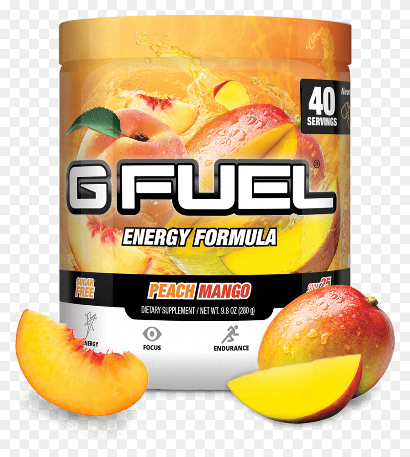 852x957 X 1024 6 Gfuel Peach Iced Tea, Plant, Fruit, Food HD PNG Download