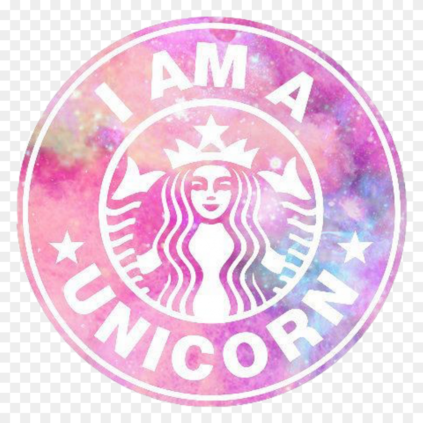 1024x1024 X 1024 7 Am A Unicorn Starbucks, Логотип, Символ, Товарный Знак Hd Png Скачать
