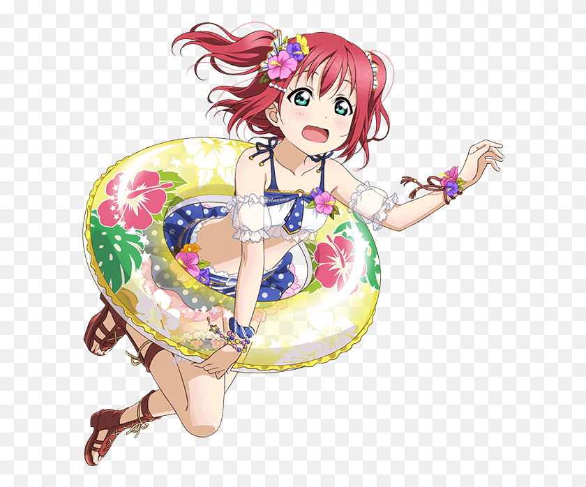 606x638 X 1024 7 Transparent Love Live Swimsuit, Person, Human HD PNG Download