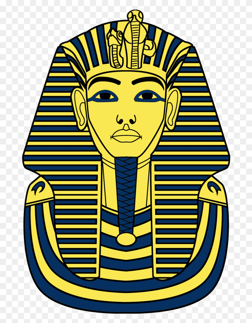 696x1013 X 1032 5 Egyptian Death Mask Drawing, Head, Costume, Armor HD PNG Download