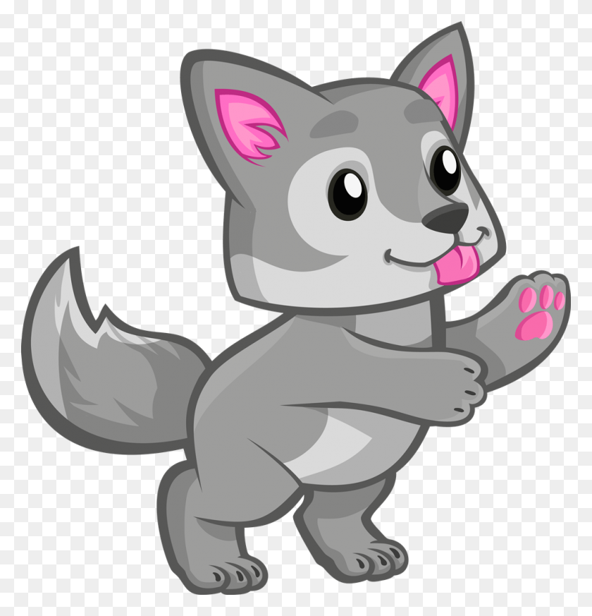 1000x1043 X 1043 13 Wolf Clip Art, Animal, Reptile, Plush HD PNG Download