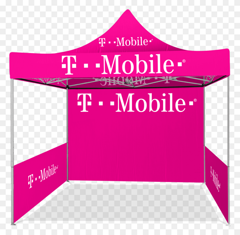 1024x998 Descargar Png X 10Ft Pop Up Carpa Toldo Juego Completo Pink T Mobile Rookie Challenge, Texto, Papel, Etiqueta Hd Png