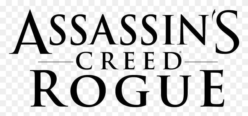 2348x1005 X 1107 4 0 Assassin39S Creed Rogue Logo, Серый, Мир Варкрафта Png Скачать