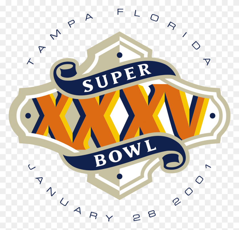 1153x1104 X 1147 5 Super Bowl Xxxv Logo, Crowd, Text, Leisure Activities HD PNG Download
