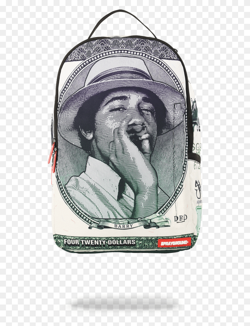 523x1032 X 1148 3 Sprayground Weed Backpack, Clothing, Apparel, Money HD PNG Download