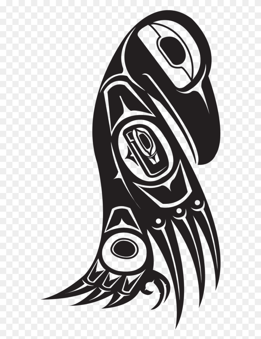 582x1029 Descargar Png / Arte De Cuervo Nativo De Alaska, Armadura, Ropa, X 1153 4 0