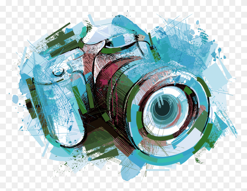 1627x1230 X 1230 9 Watercolor Camera, Electronics, Digital Camera, Wristwatch HD PNG Download