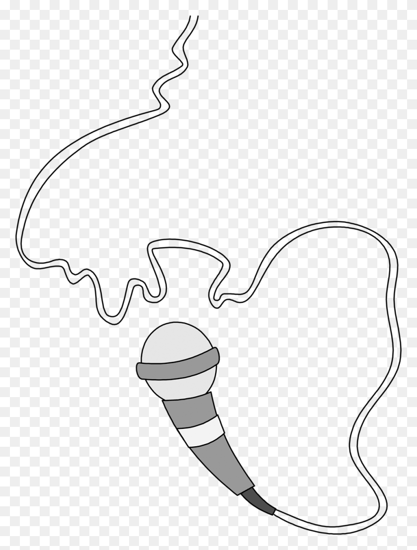 958x1288 X 1288 7 Microphone With Wire Cartoon, Sport, Sports, Machine HD PNG Download