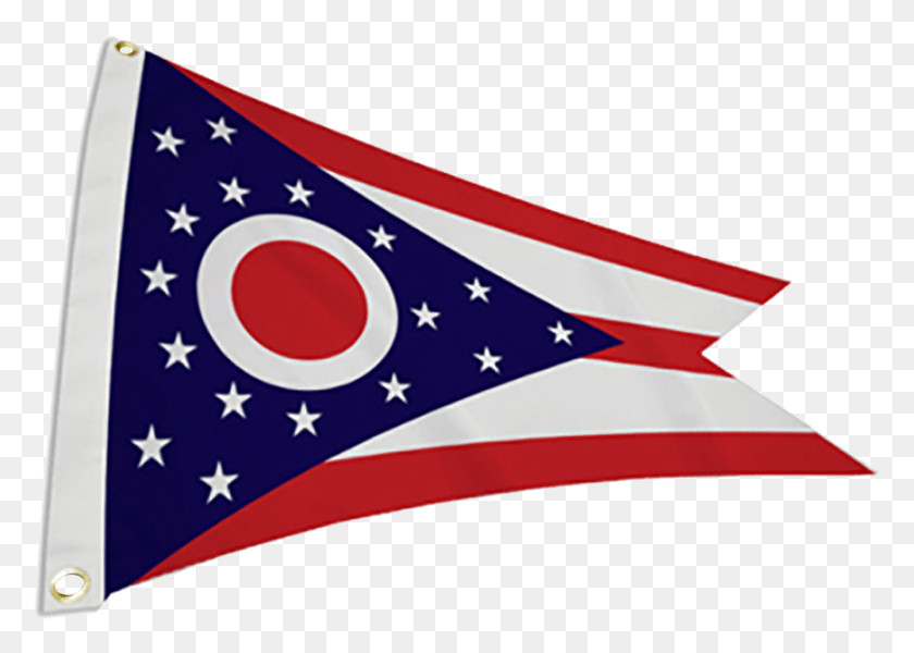 870x603 Bandera De Los Estados Unidos Png / Bandera Del Estado De Ohio Png
