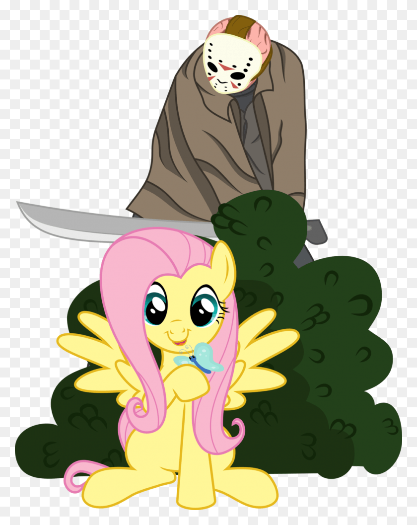 1024x1309 X 1309 6 Fluttershy Jason Voorhees, Graphics, Face HD PNG Download