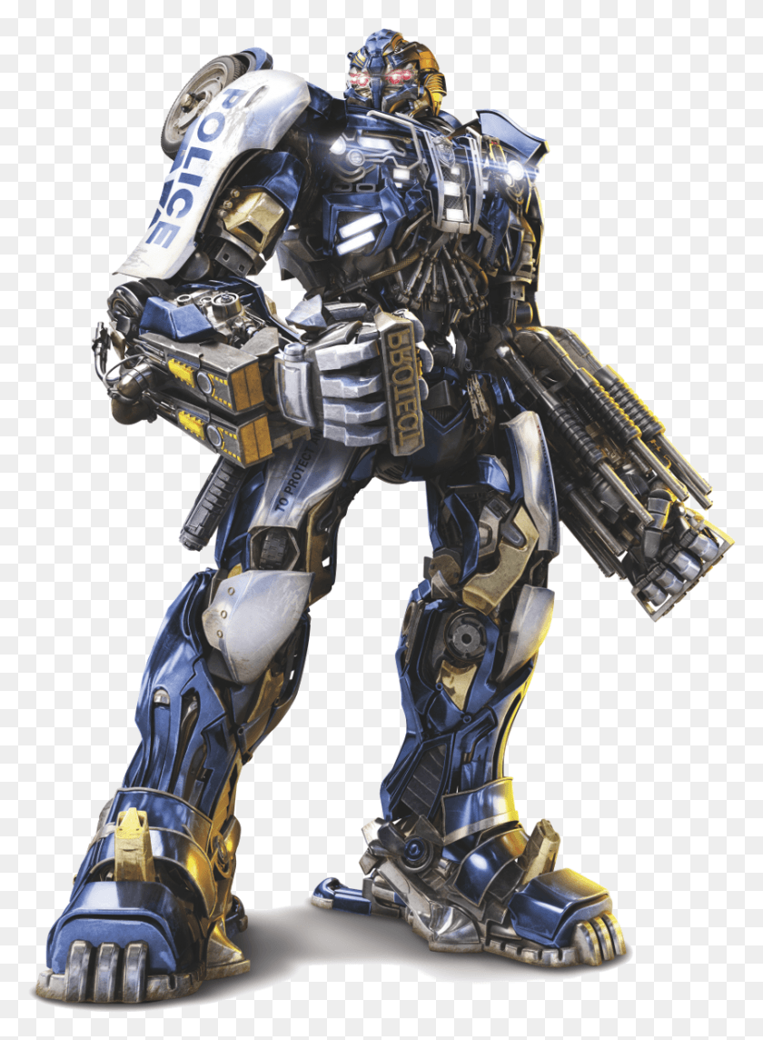 838x1165 X 1333 4 Last Knight Transformers Barricade, Toy, Robot HD PNG Download