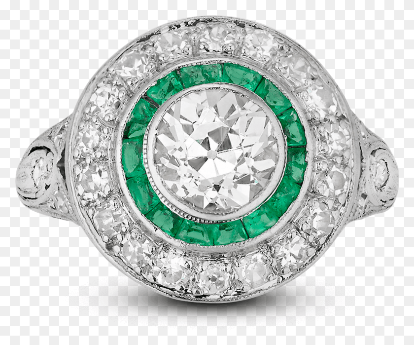 1231x1010 X 1400 9 Emerald Ring Art Deco, Gemstone, Jewelry, Accessories HD PNG Download