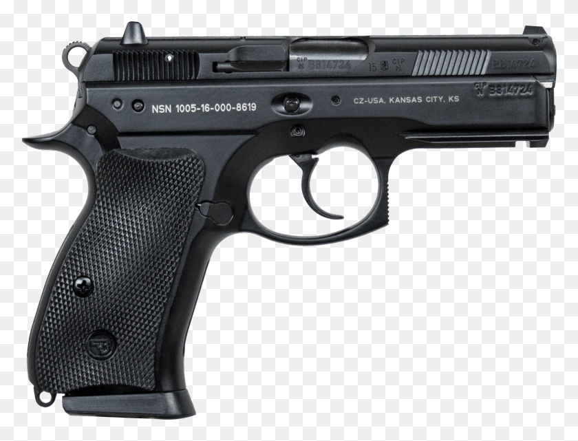 1553x1157 X 1433 4 Cz 75 Compact, Gun, Weapon, Weaponry HD PNG Download