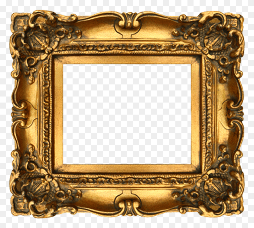 1552x1385 X 1440 20 Ornate Gold Frame Vintage, Bronze HD PNG Download
