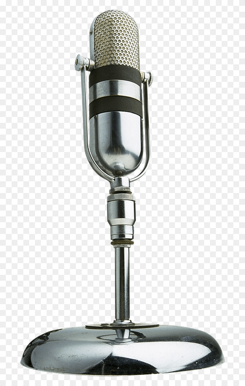 708x1260 X 1459 Old Microphone, Glass, Goblet, Lighting HD PNG Download