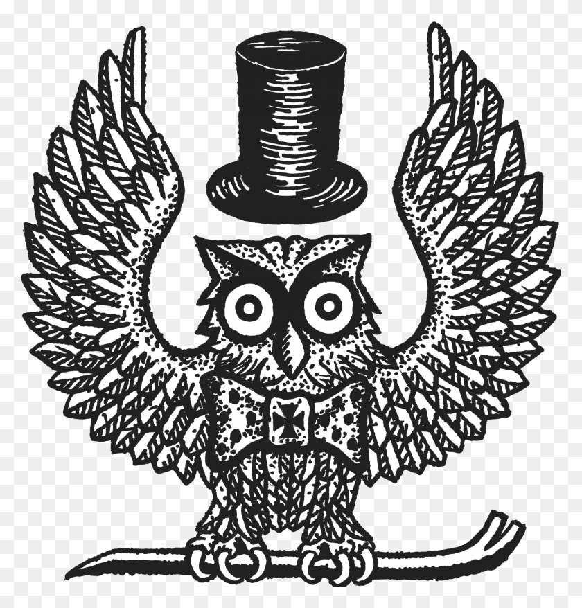 1430x1500 X 1500 13 Russian Criminal Tattoo Owl, Bird, Animal, Symbol HD PNG Download