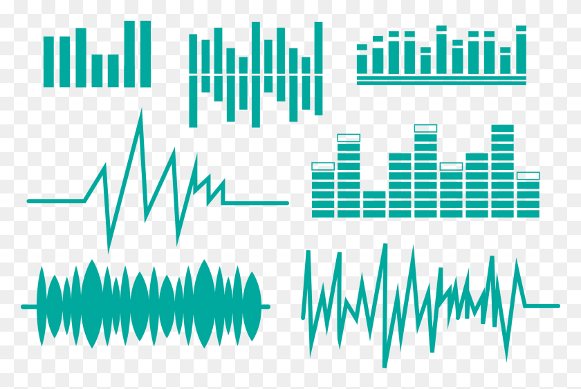 2323x1500 X 1500 6 Sound Wave Vector, Green, Text, Symbol HD PNG Download