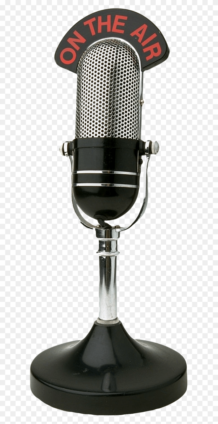 613x1569 X 1692 7 Microphone For Radio Broadcasting, Lamp, Electrical Device, Glass HD PNG Download