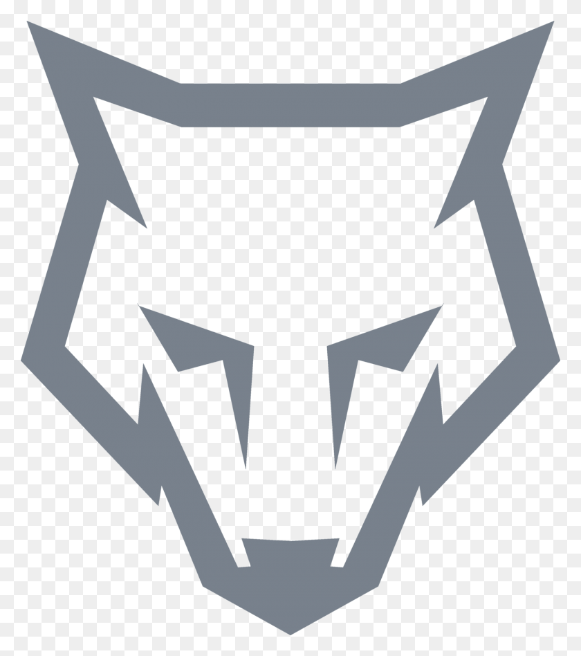 1500x1708 X 1708 2 0 Wolf Head Logo, Symbol, Recycling Symbol, Cross HD PNG Download