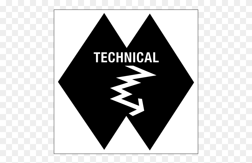 483x483 X 18 Mtb Dbl Black Diamond Tech Triangle, Символ, Логотип, Товарный Знак Hd Png Скачать