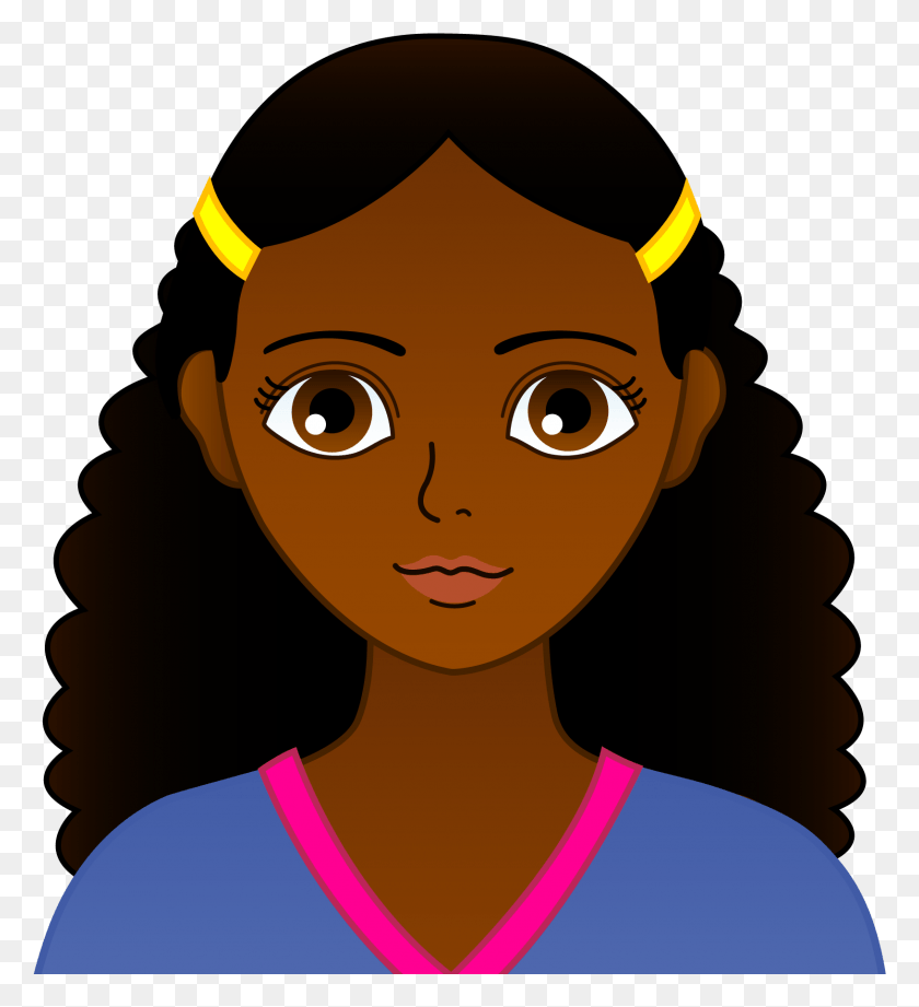 1630x1801 X 1800 16 Young Black Girl Cartoon, Hair, Person, Human HD PNG Download