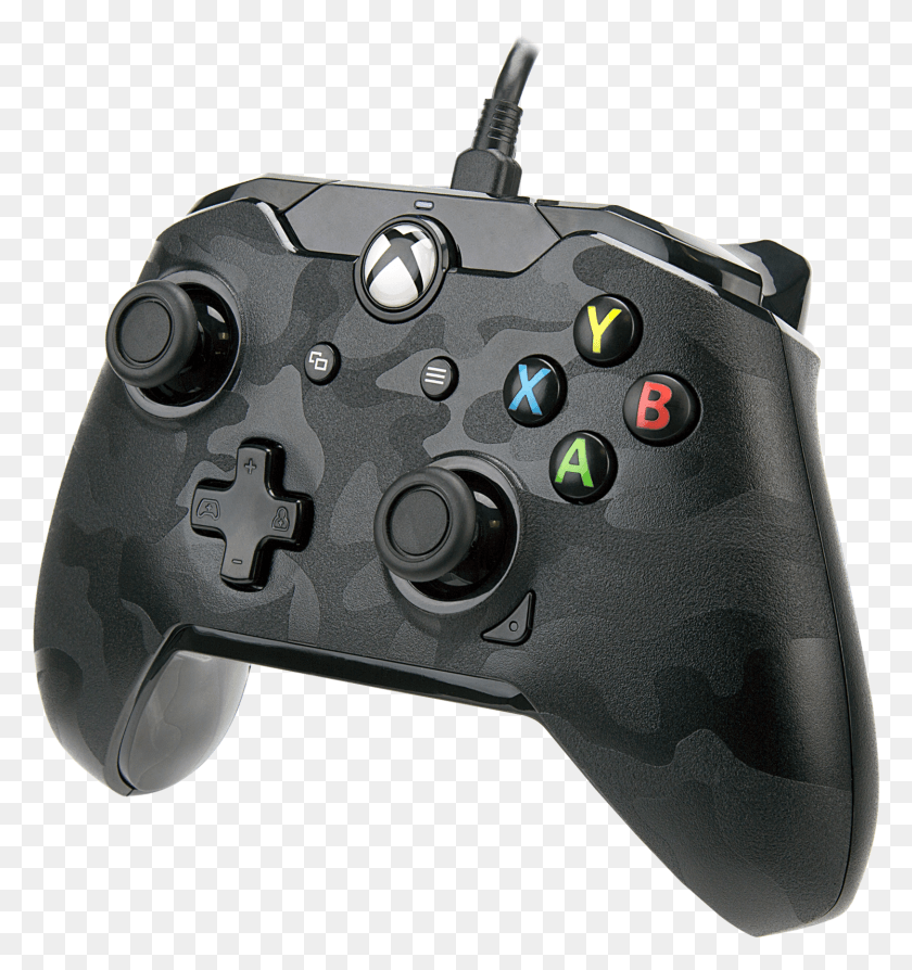 1495x1600 Descargar Png X 1800 4 Black Camo Controlador Xbox One, Electrónica, Joystick, Pistola Hd Png