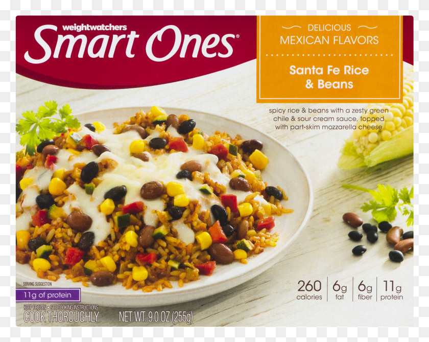 1801x1408 X 1800 4 Smart Ones Santa Fe Rice And Beans HD PNG Download