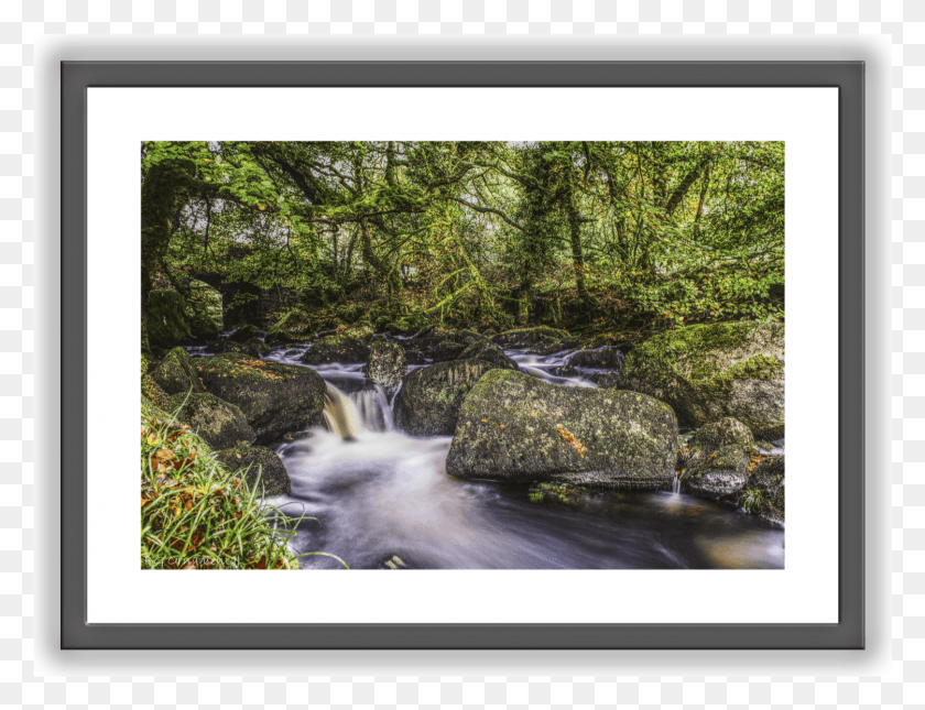 1501x1127 X 20 Image Of A Stone Bridge And A Fast Flowing Picture Frame, Nature, Water, Outdoors HD PNG Download