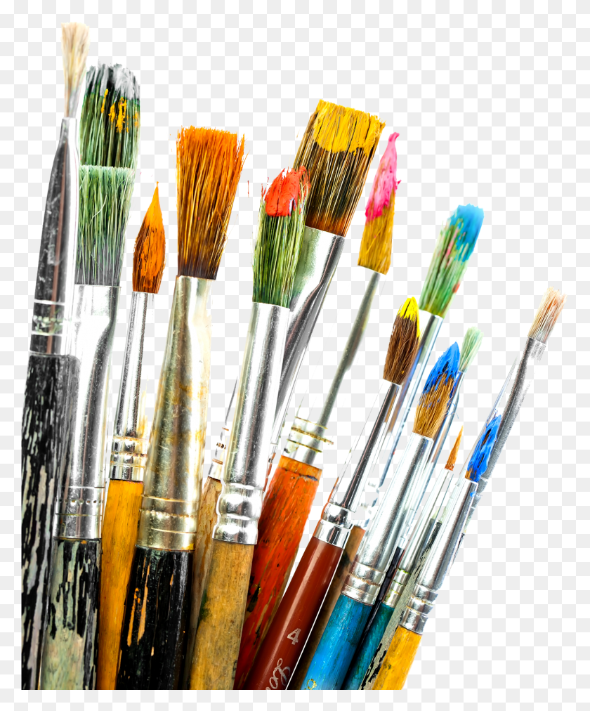 1523x1859 X 2000 18 Artist Paint Brushes, Brush, Tool, Toothbrush HD PNG Download