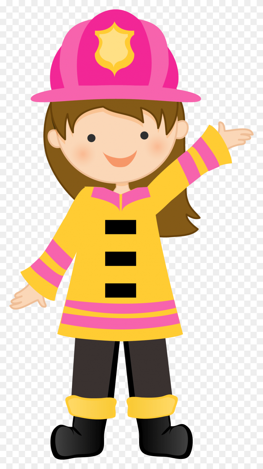 1139x2100 X 2100 2 Girl Firefighter Clipart, Person, Human, Clothing HD PNG Download