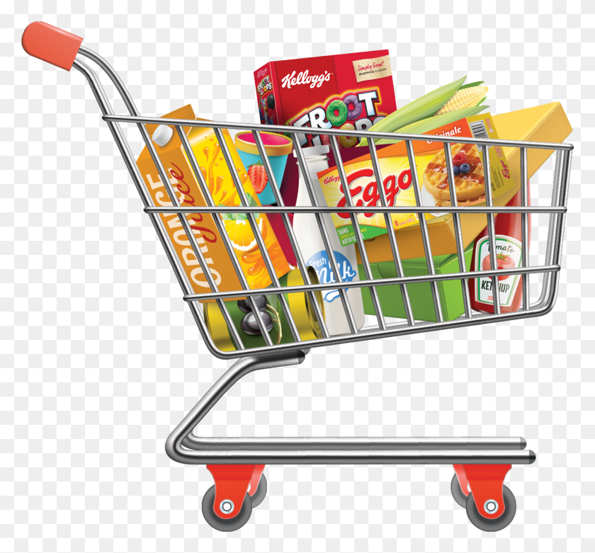 2076x1919 X 2139 14 Grocery Shopping Cart Clipart, Basket, Shopping Basket HD PNG Download