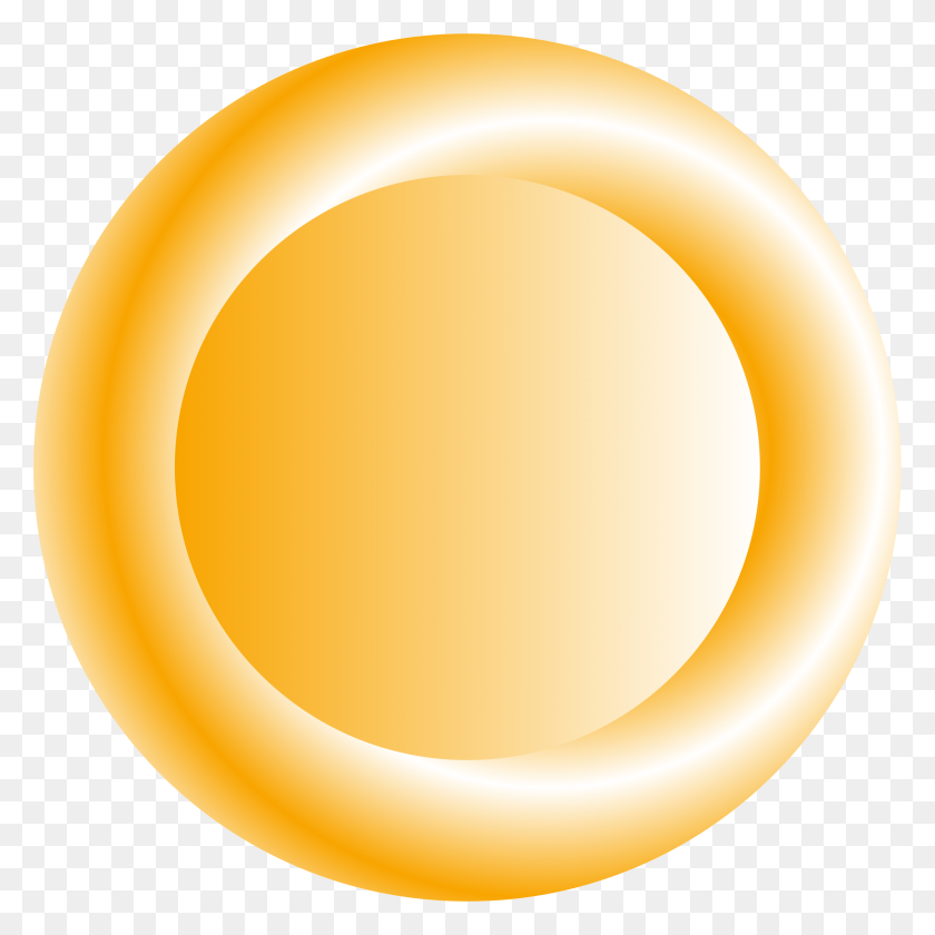 2210x2210 X 2210 9 3d Button, Gold, Food, Sphere HD PNG Download