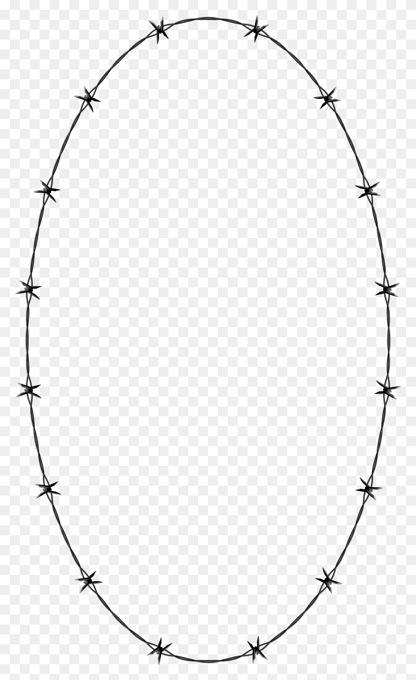 1332x2242 X 2242 9 Barbed Wire Oval Clipart, Wire HD PNG Download