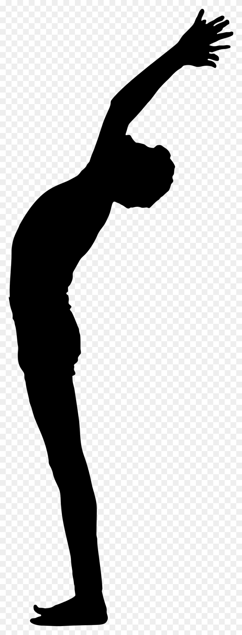 822x2252 X 2252 2 Yoga Poses Silhouette Vector, Gray, World Of Warcraft HD PNG Download